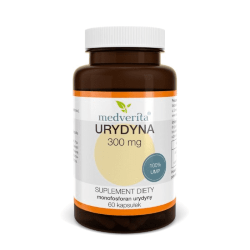 Pamięć i Koncentracja Urydyna MEDVERITA Urydyna 300mg 60kaps