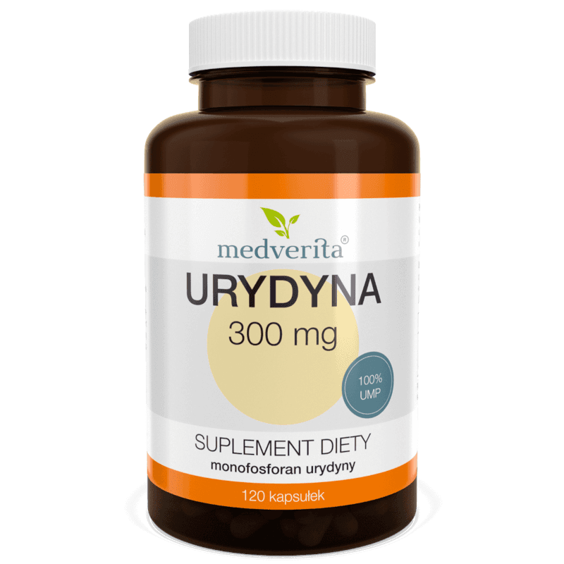 Pamięć i Koncentracja Urydyna MEDVERITA Urydyna 300mg 120kaps
