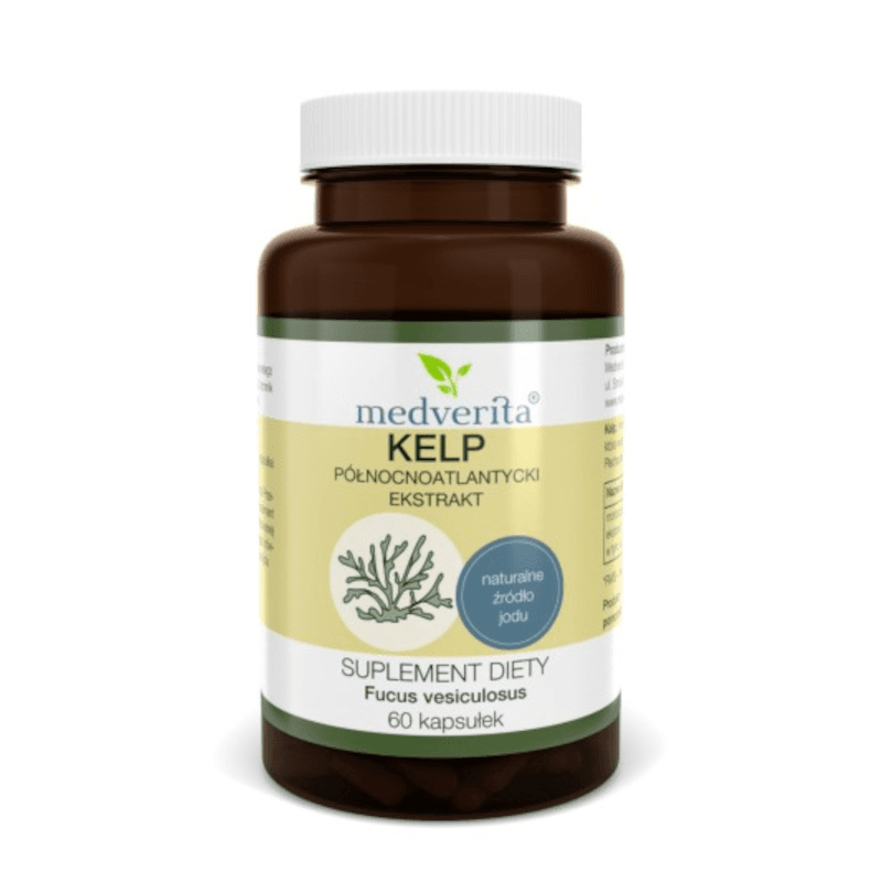 Minerały Jod MEDVERITA Kelp 60kaps
