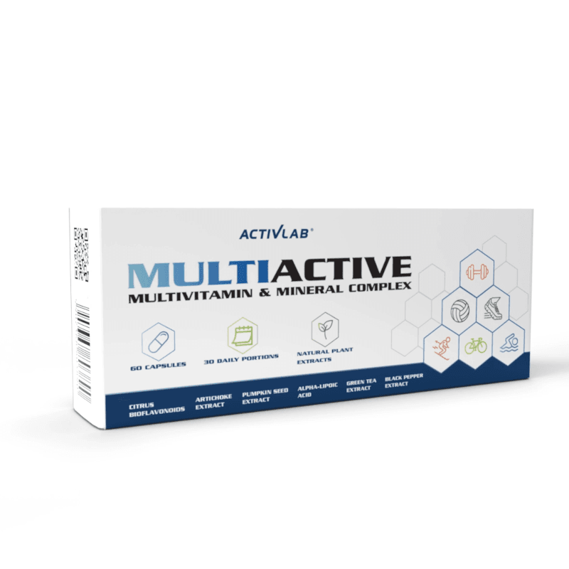 Witaminy i Minerały Kompleks Activlab MultiActive 60kaps