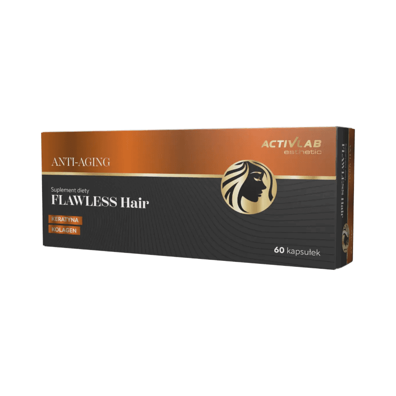 Wsparcie Włosów, Skóry, Paznokci Kompleks Activlab Anti-Aging Flawless Hair 60kaps