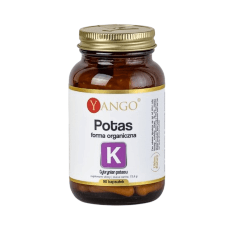 Witaminy i Minerały Yango - Potas 90kaps