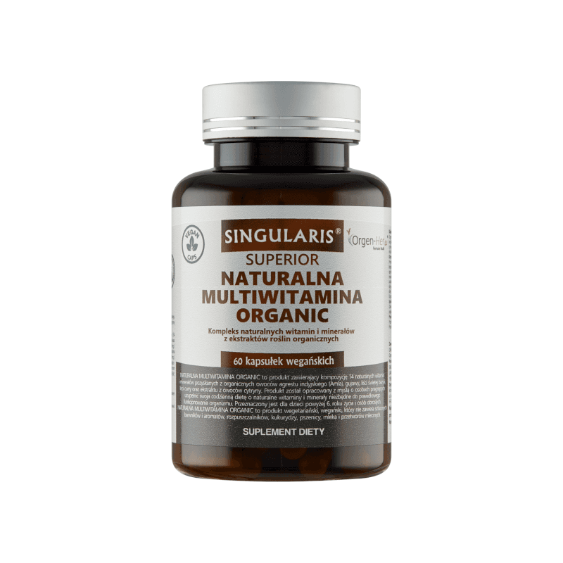 Witaminy Kompleks Singularis Naturalna Multiwitamina 60kaps