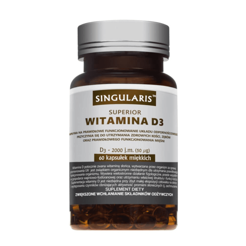 Witamina D Singularis Witamina D 2000UI 60kaps