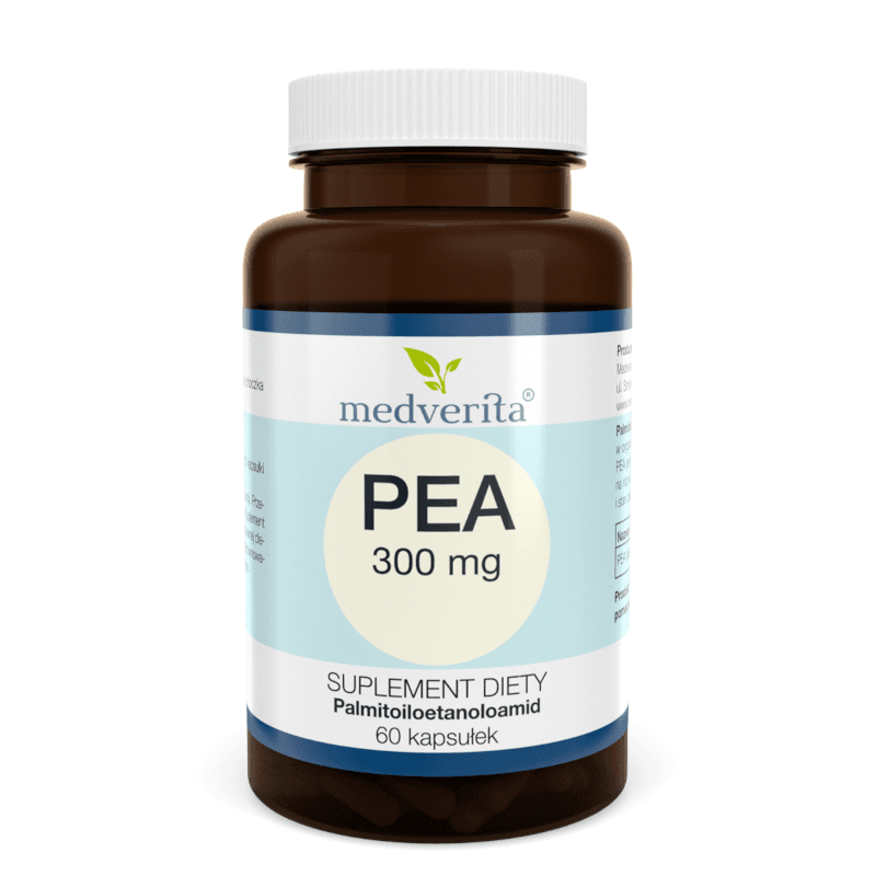 Pamięć i Koncentracja PEA MEDVERITA PEA 300 mg 60kaps