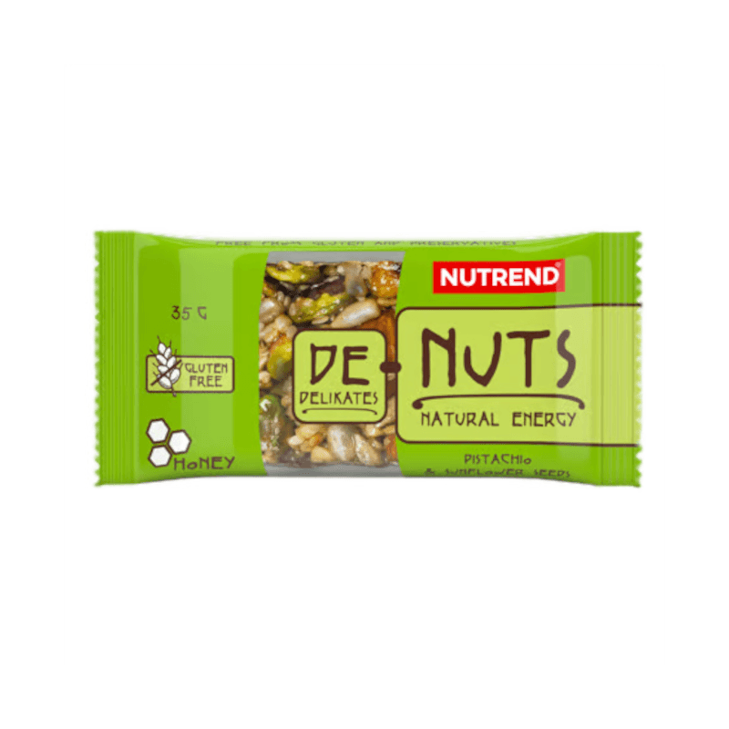 Zdrowa Żywność Baton Nutrend DeNuts Natural Energy pistacje & słoneczniki 35g