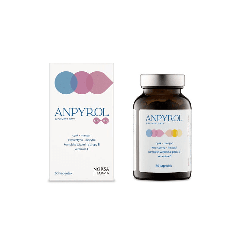 Wsparcie Odporności Kompleks Norsa Pharma Anpyrol KPU/HPU 60kaps