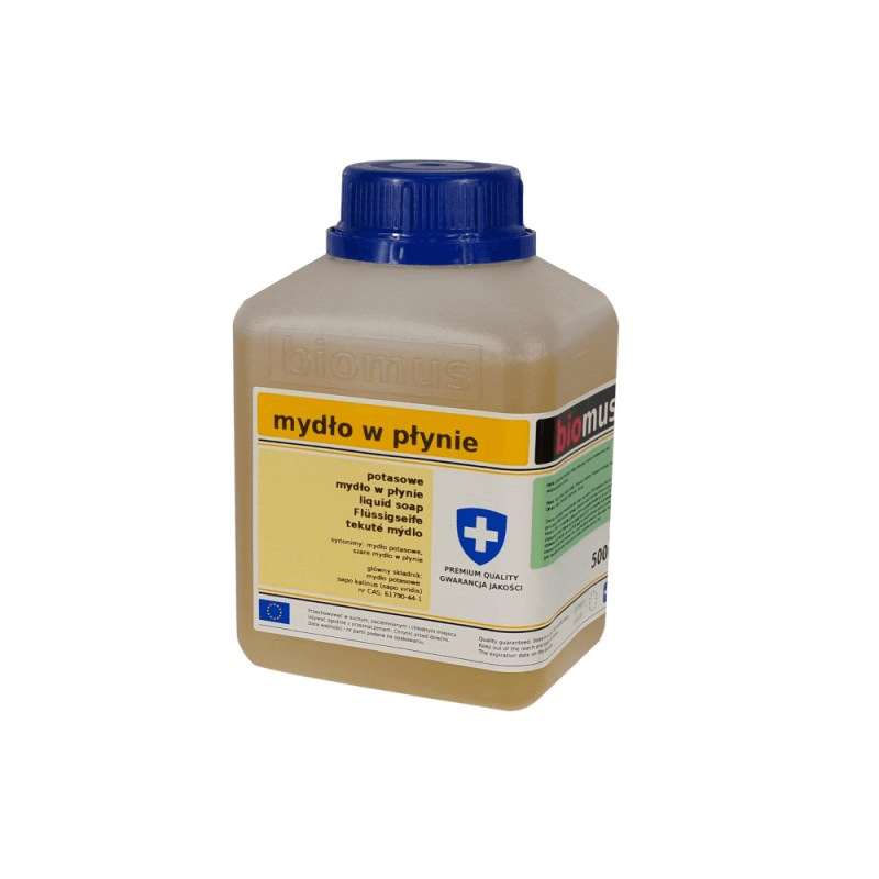 Kosmetyki Pielęgnacja Ciała Biomus Mydło w płynie Szare potasowe 500ml