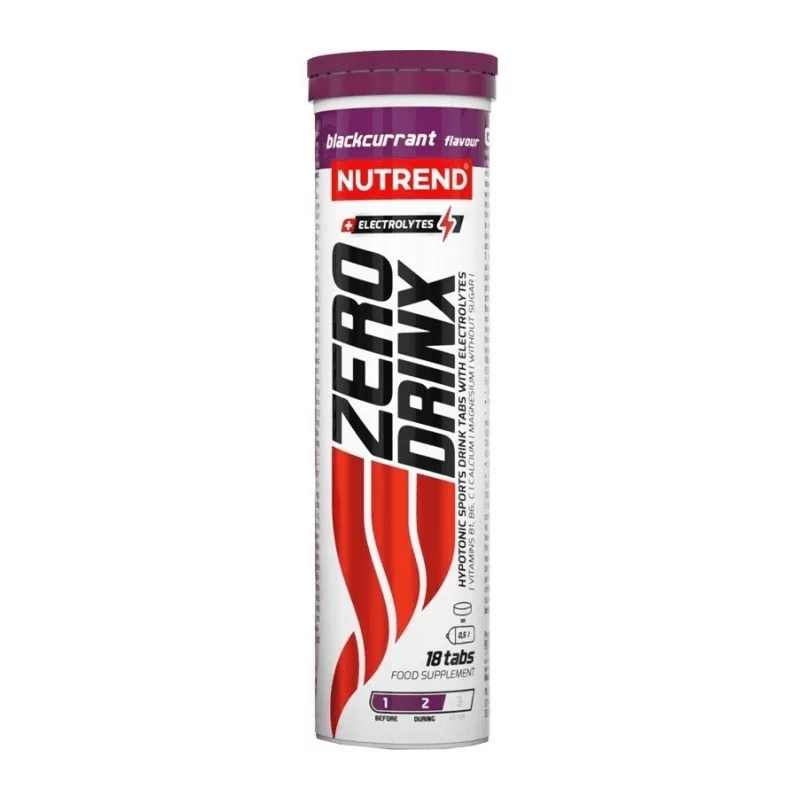 Minerały Elektrolity NUTREND Zerodrinx Tabs 18tab