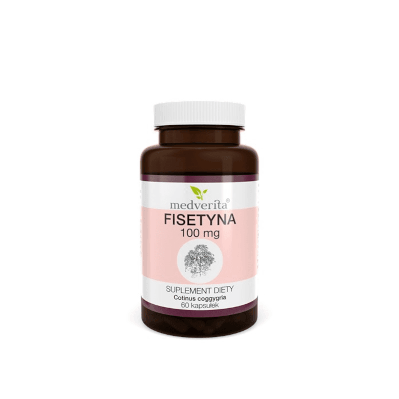 Wsparcie Mózgu Fisetyna Medverita Fisetyna 100mg 60kaps
