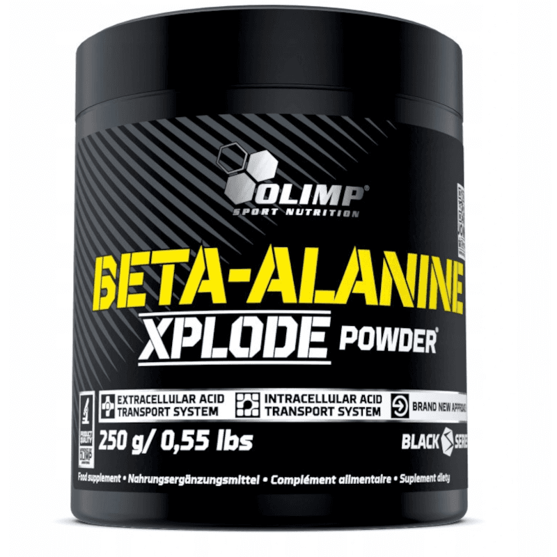 Aminokwasy Beta Alanina Olimp Beta Alanine Xplode Powder 250g Pomarańczowy