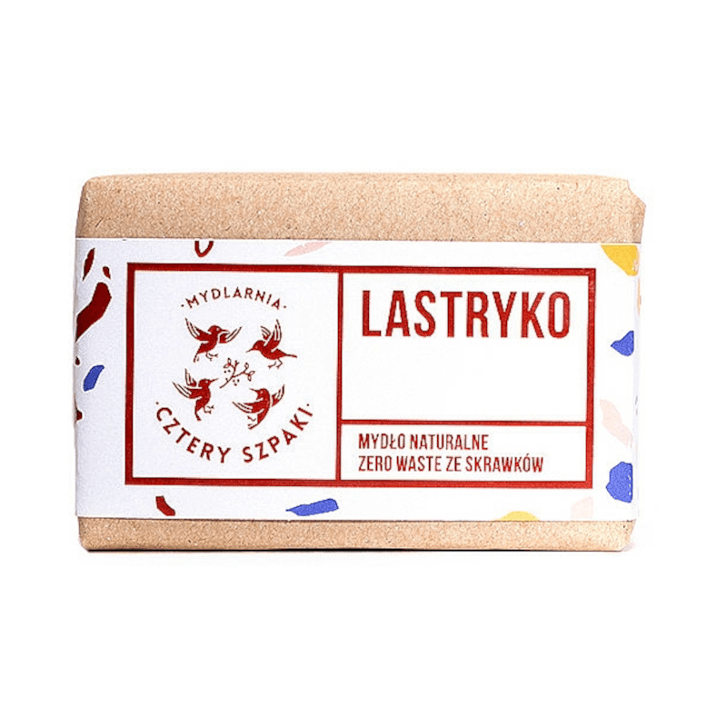 Kosmetyki Naturalne 4 Szpaki Lastryko - naturalne mydło zero waste 110g