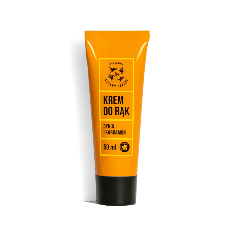 Kosmetyki Naturalne 4 Szpaki Krem do rąk Dynia Kardamon 50ml
