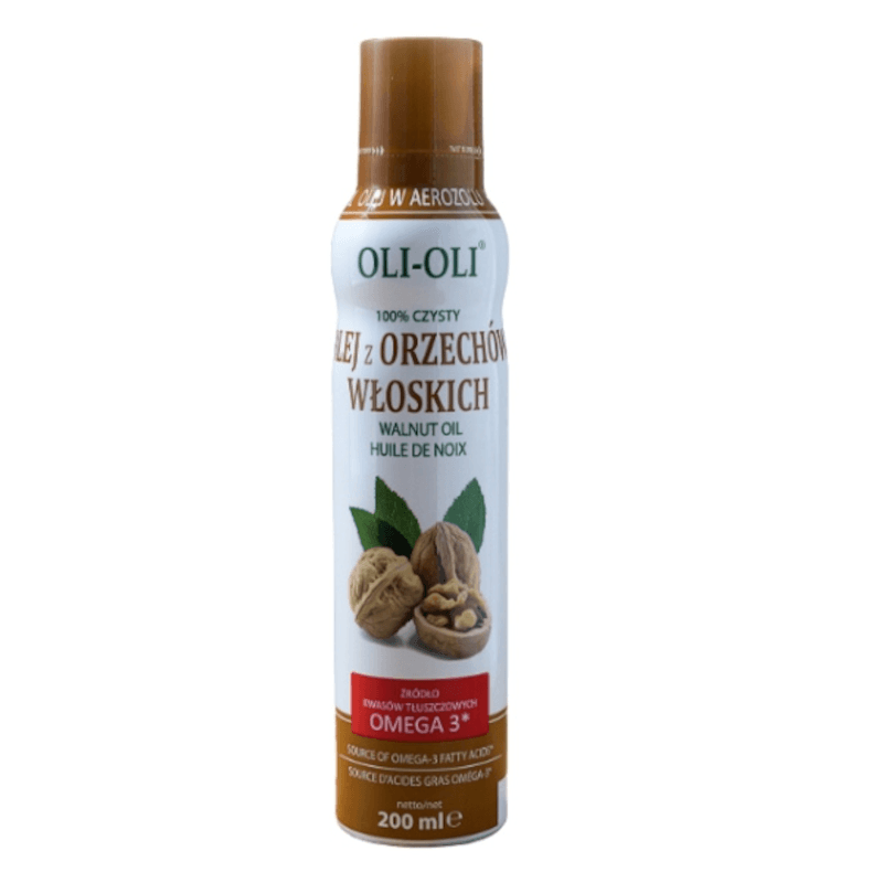 Zdrowe Tłuszcze Oli Oli Olej z Orzecha Włoskiego w Sprayu 200ml