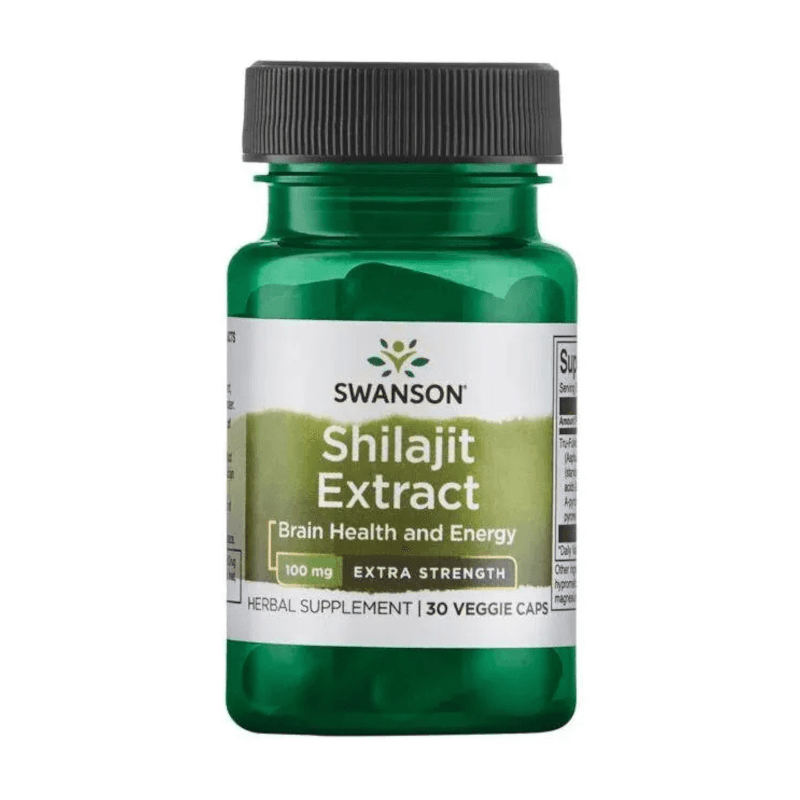 Pamięć i Koncentracja Swanson Shilajt Extract 100mg 30vcaps