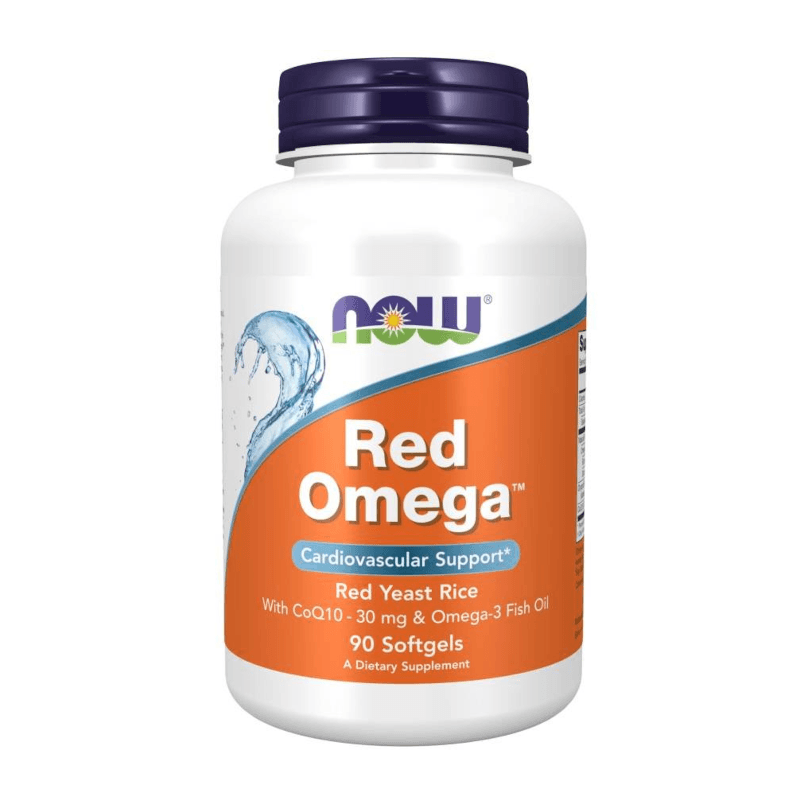 Wsparcie Odporności i Krążenia NOW Red Omega 90softgels