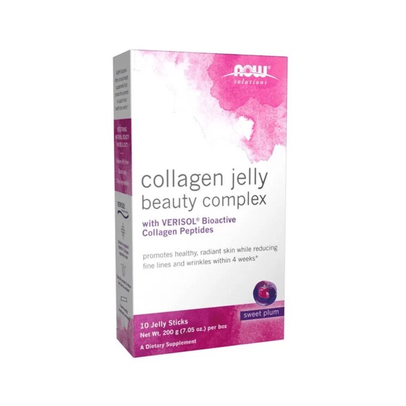 Skóra, Włosy i Paznokcie Kolagen Now Foods Collagen Jelly Beauty Complex 10 żelek