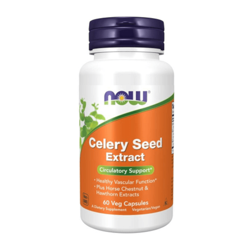 Układ Krążenia Now Foods Celery Seed Extract 60vcaps