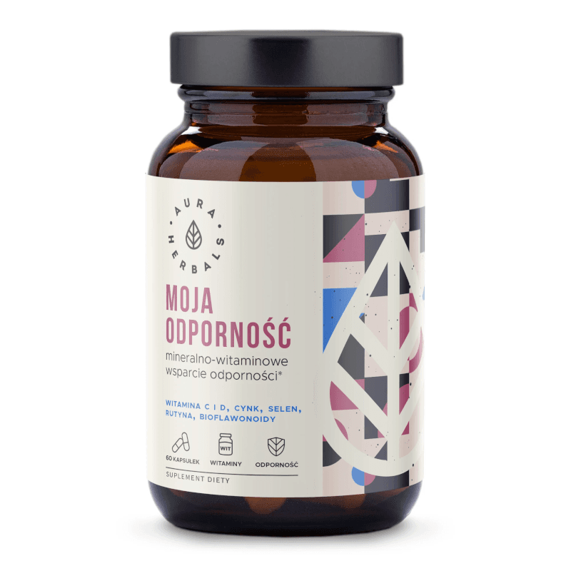 Witaminy i Minerały Aura Herbals Moja Odporność 60kaps