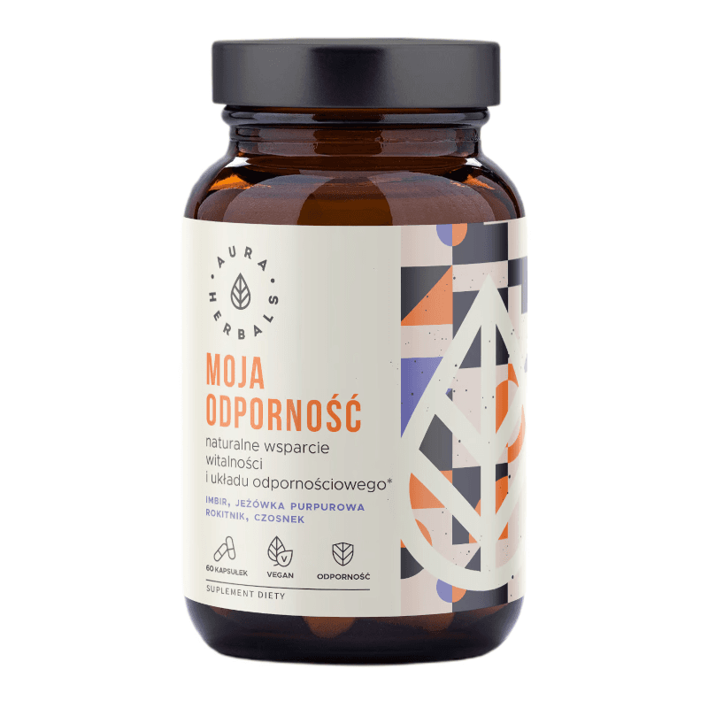 Wsparcie Odporności Aura Herbals Moja Odporność Naturalny Kompleks 60kaps