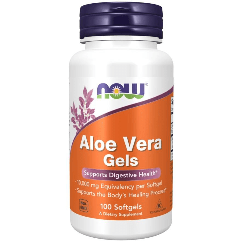 Trawienie Now Aloe Vera Gels 100softgels