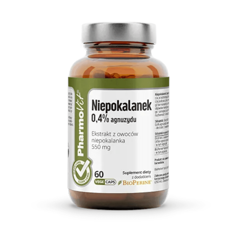 Kobieca Kondycja Pharmovit Niepokalanek 0,4% agnuzydu 60kaps
