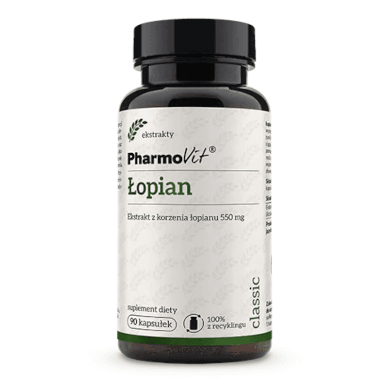 Trawienie Pharmovit Łopian 90kaps
