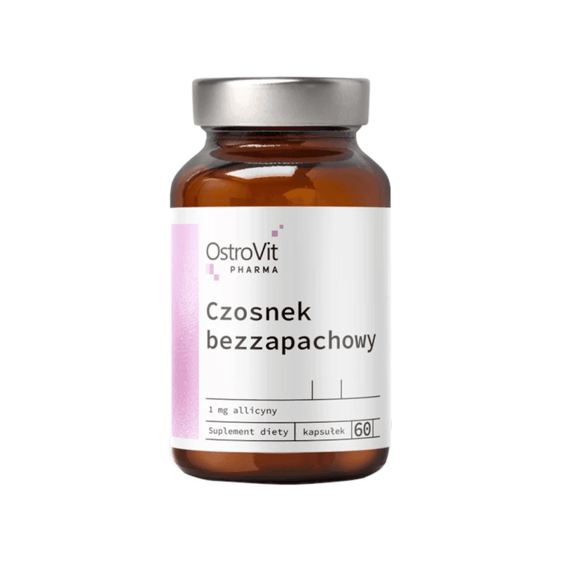 Wsparcie Odporności OstroVit Pharma Odorless Garlic 60caps