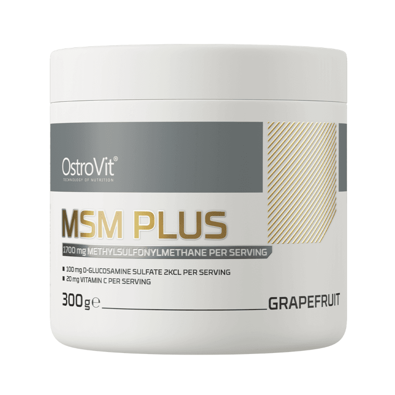 Regeneracja Stawów OstroVit MSM Plus 300g Grapefruit