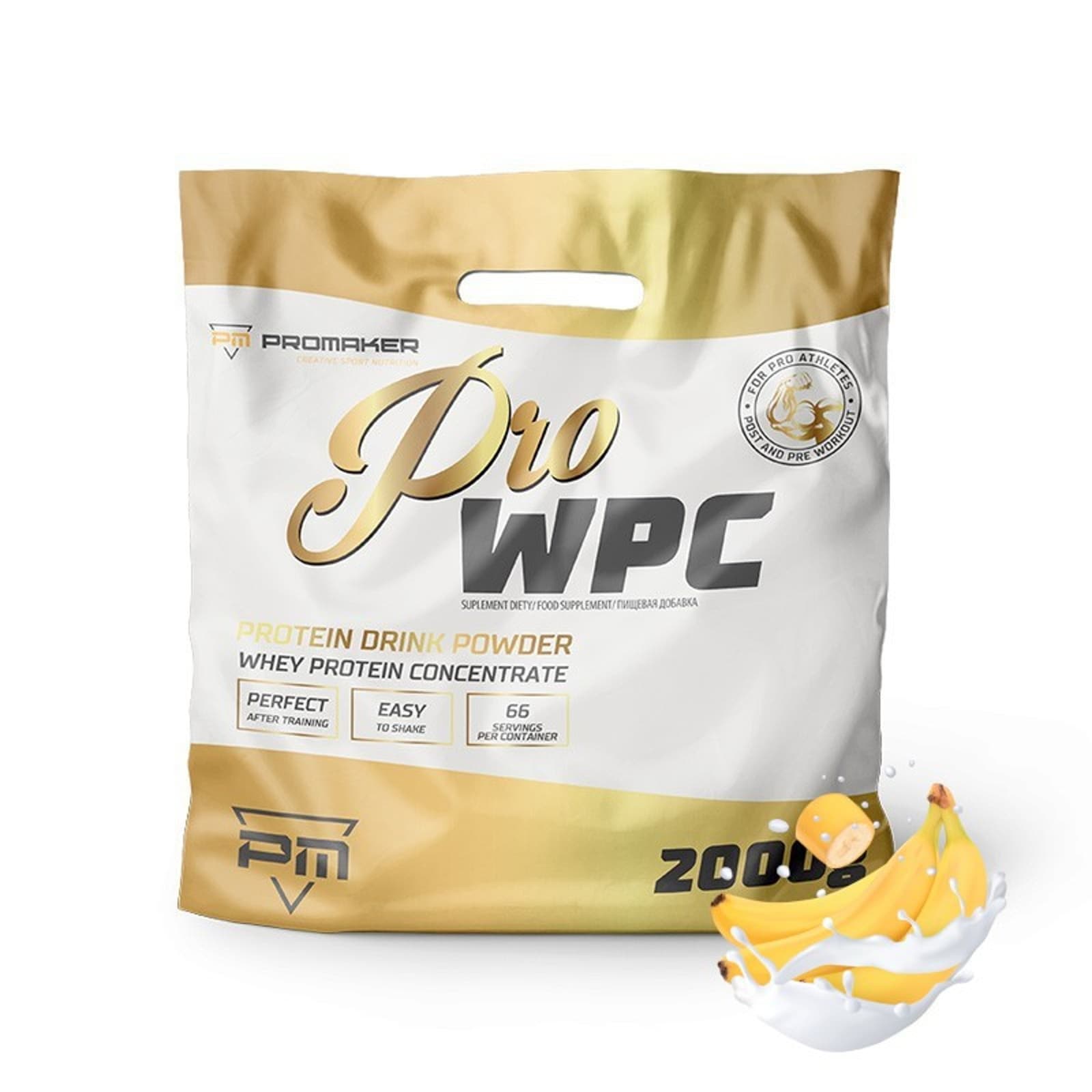 Odżywka Białkowa Koncentrat Promaker Pro WPC 2000g