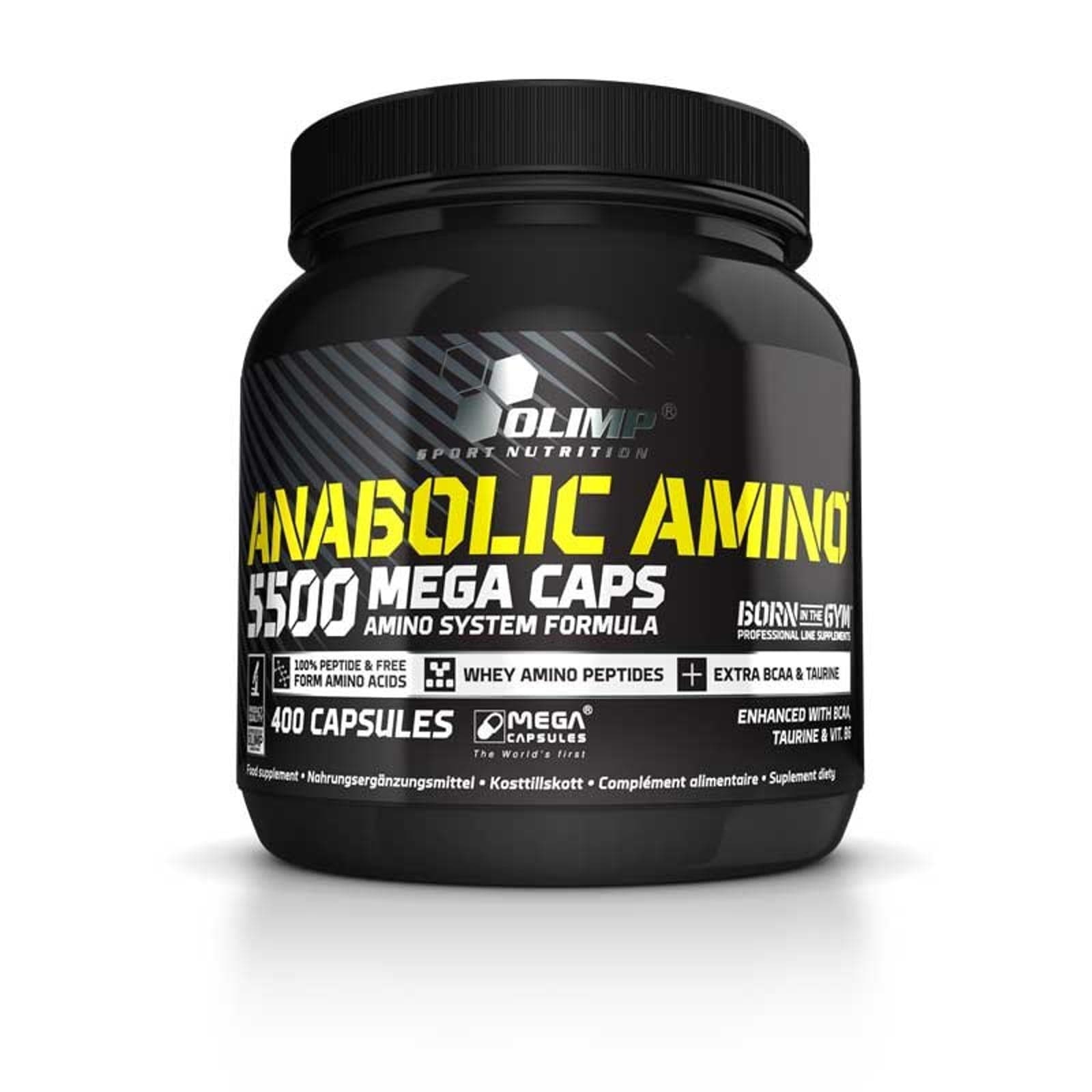 Aminokwasy Mieszanka Olimp Anabolic Amino 5500 400kaps