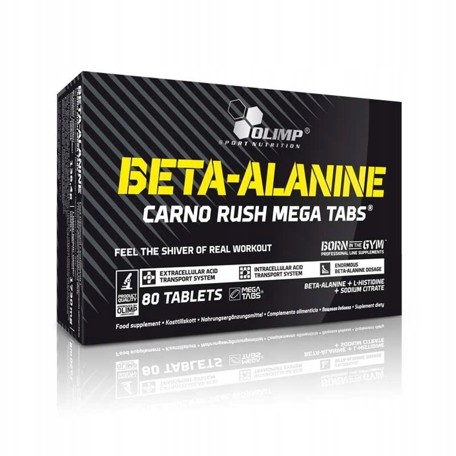 Aminokwasy Beta Alanina Olimp Beta- Alanine Carno Rush 80tab