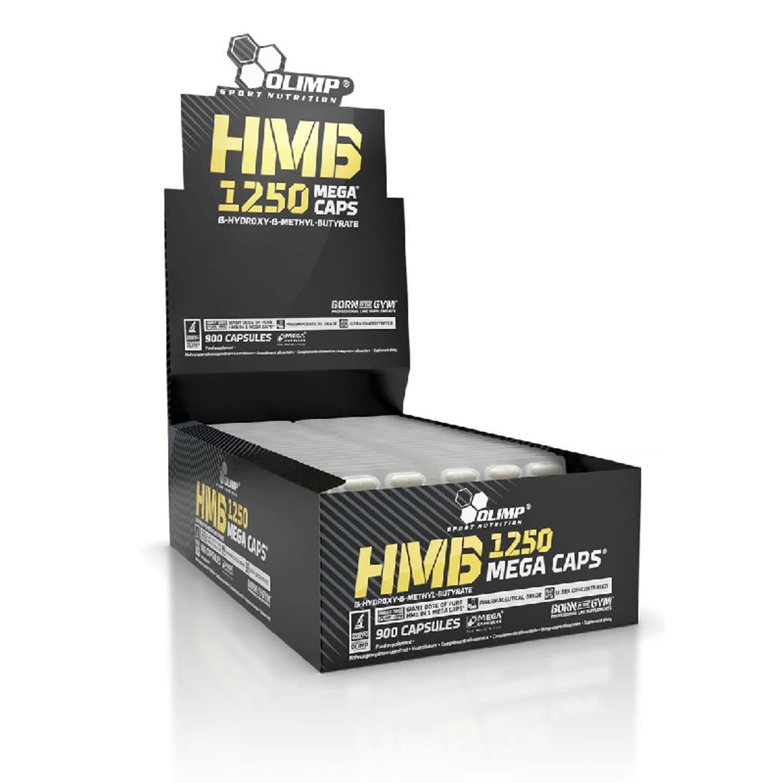 Aminokwasy HMB Olimp HMB 1250 Mega Caps Blister 30kaps