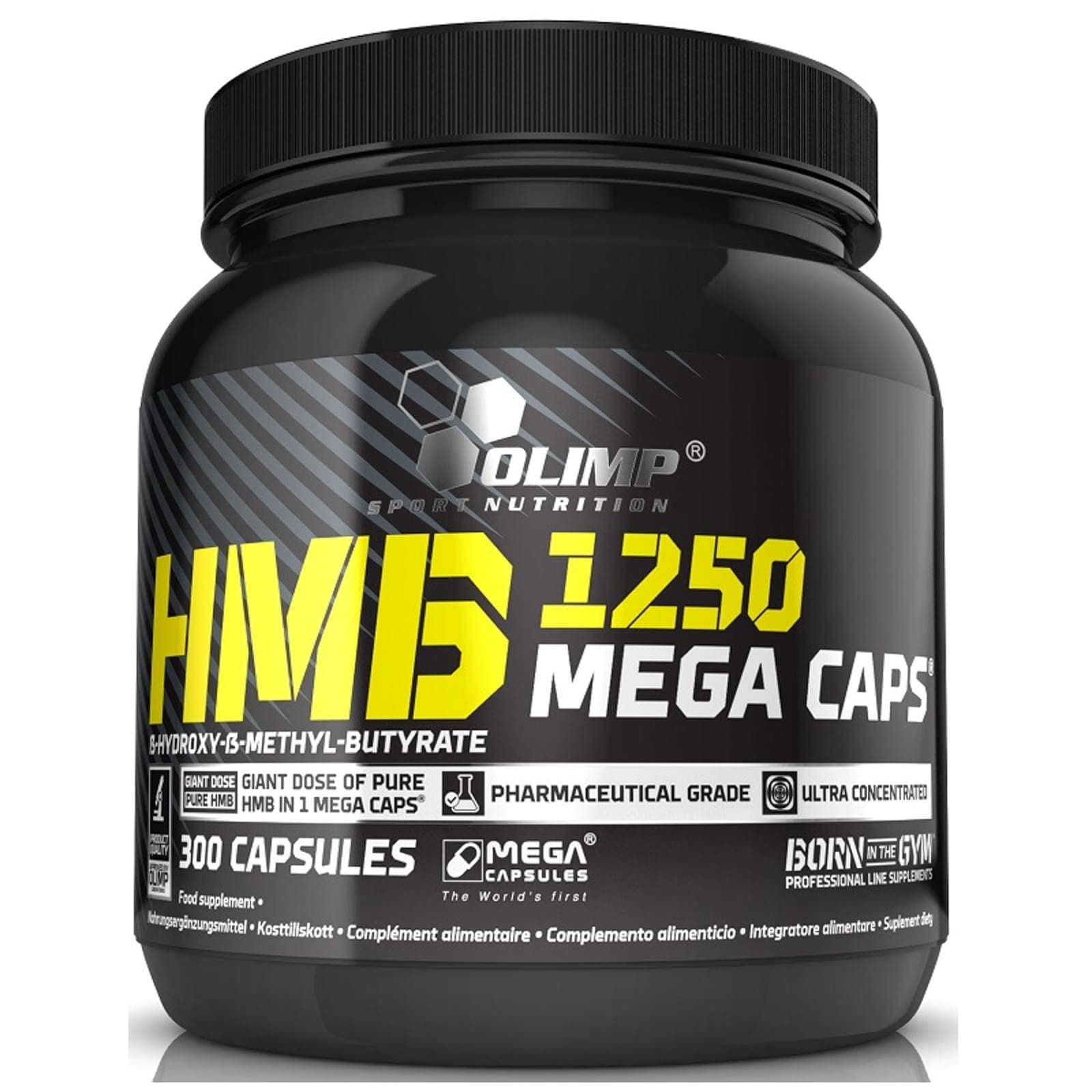 Aminokwasy HMB Olimp HMB 1250 Mega Caps 300kaps