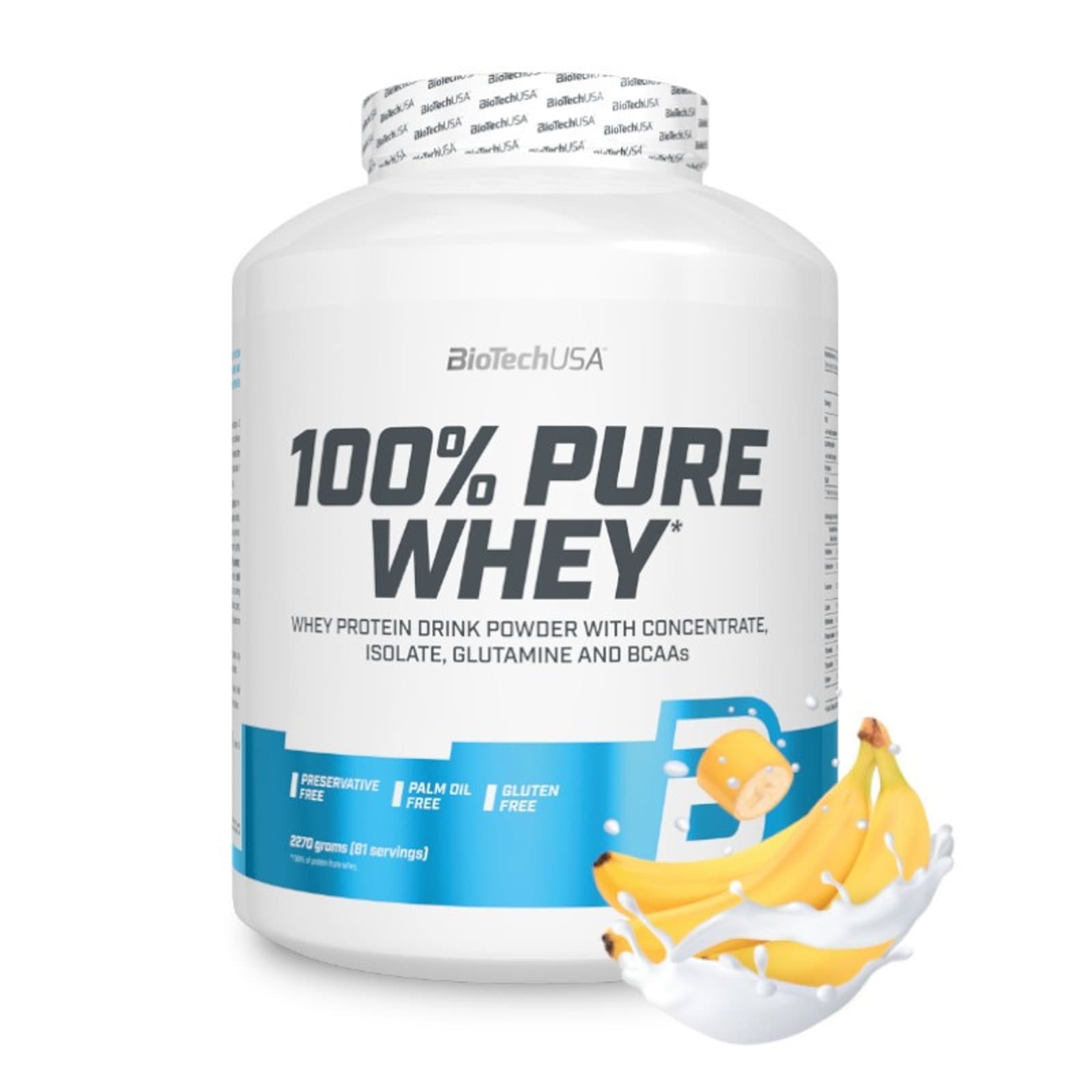 Odżywka Białkowa Koncentrat BioTechUSA 100% Pure Whey 2270g