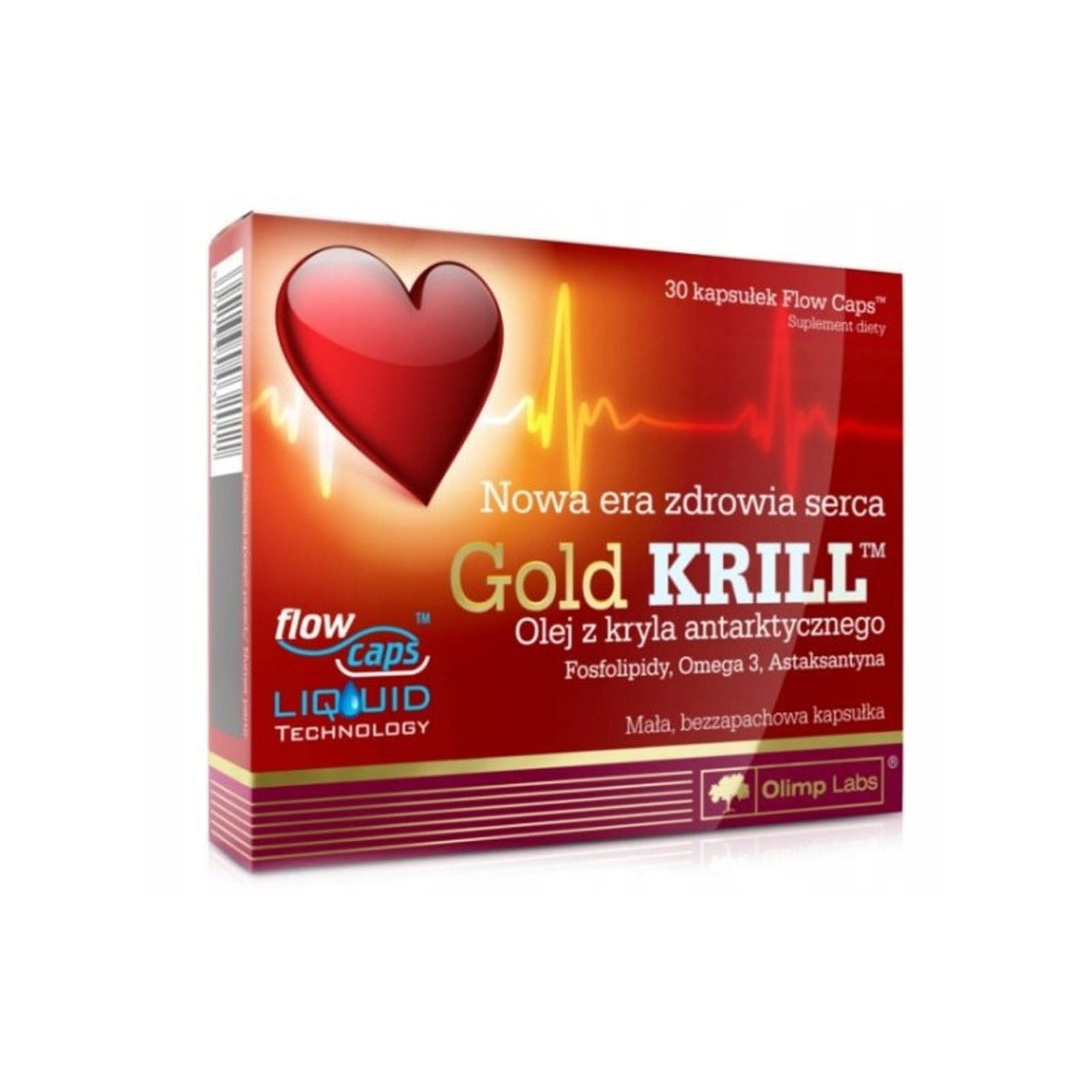 Kwasy Tłuszczowe Omega Olimp Gold Krill Oil 30kaps