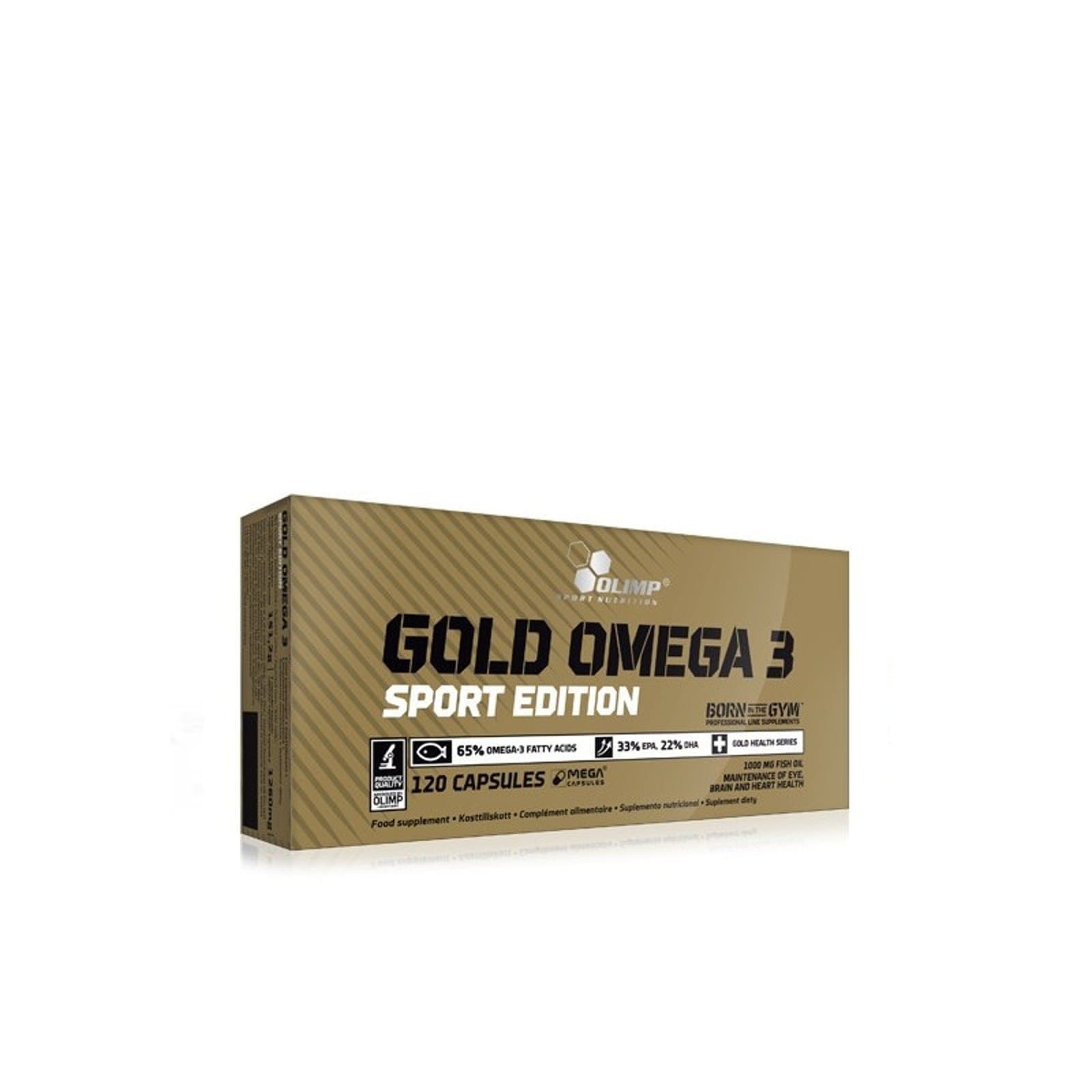 Kwasy Tłuszczowe Omega Olimp Gold Omega 3 Sport Edition 120kaps