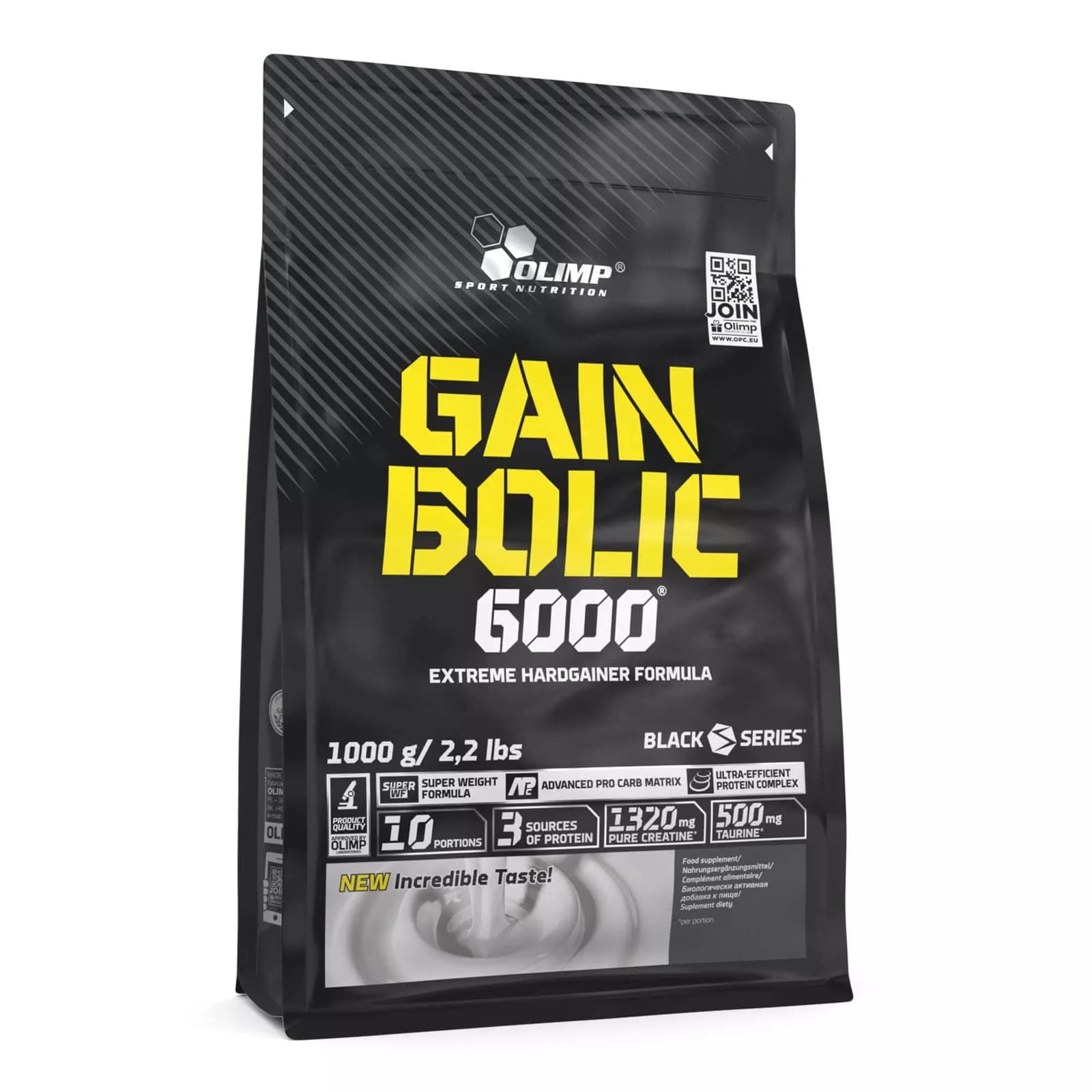 Odżywka Węglowodanowo-Białkowa Gainer Olimp Gain Bolic 6000 1000g