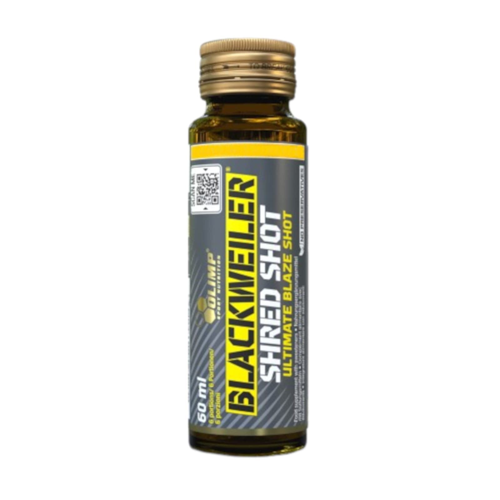 Shot Przedtreningowy Wieloskładnikowy Olimp Nutrition Blackweiler Shot Ampułka 60ml