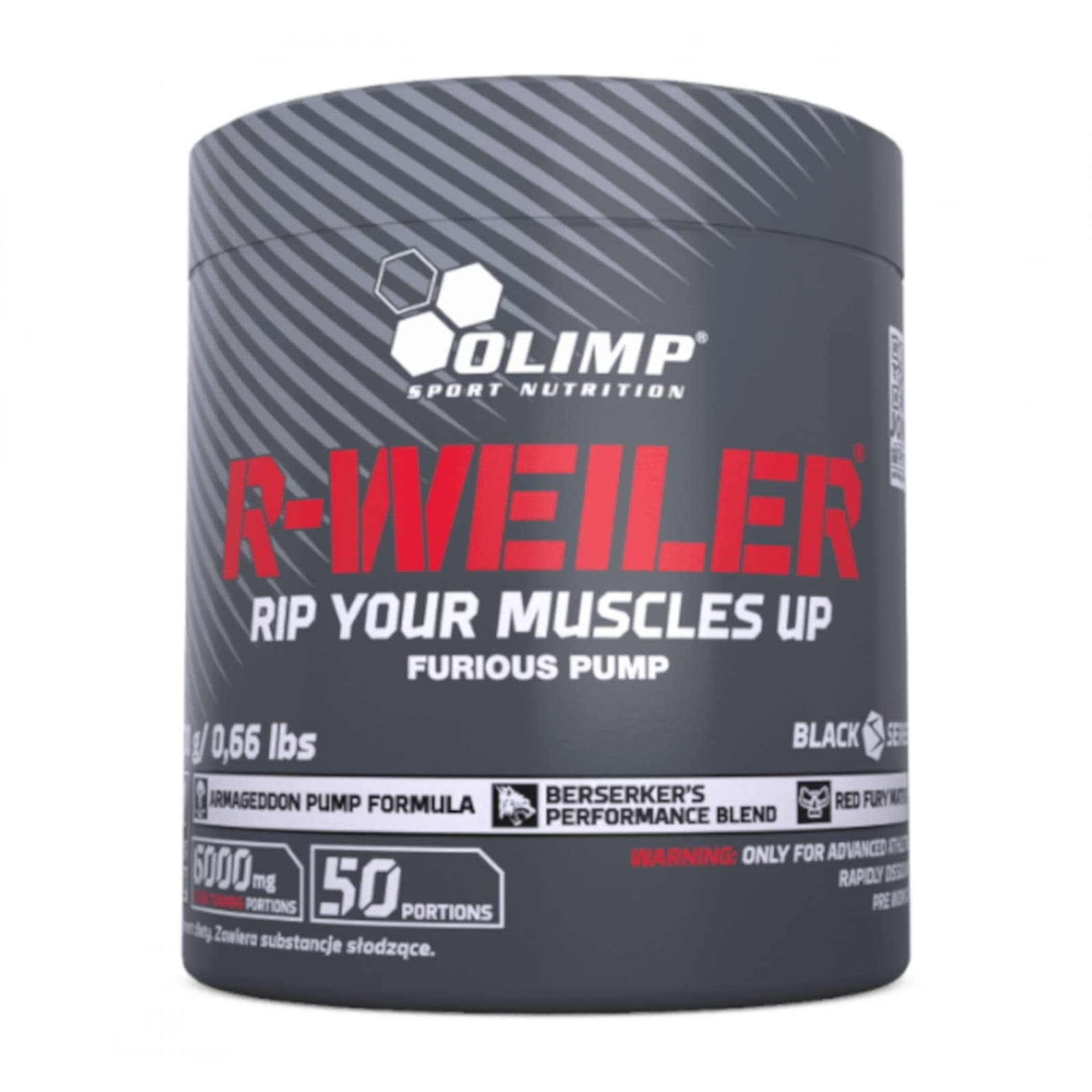 Suplement Przedtreningowy Wieloskładnikowy Olimp R-weiler 300g