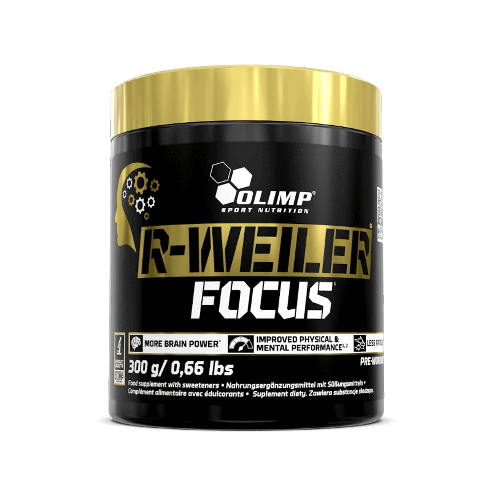 Suplement Przedtreningowy Wieloskładnikowy Olimp R-Weiler Focus 300g