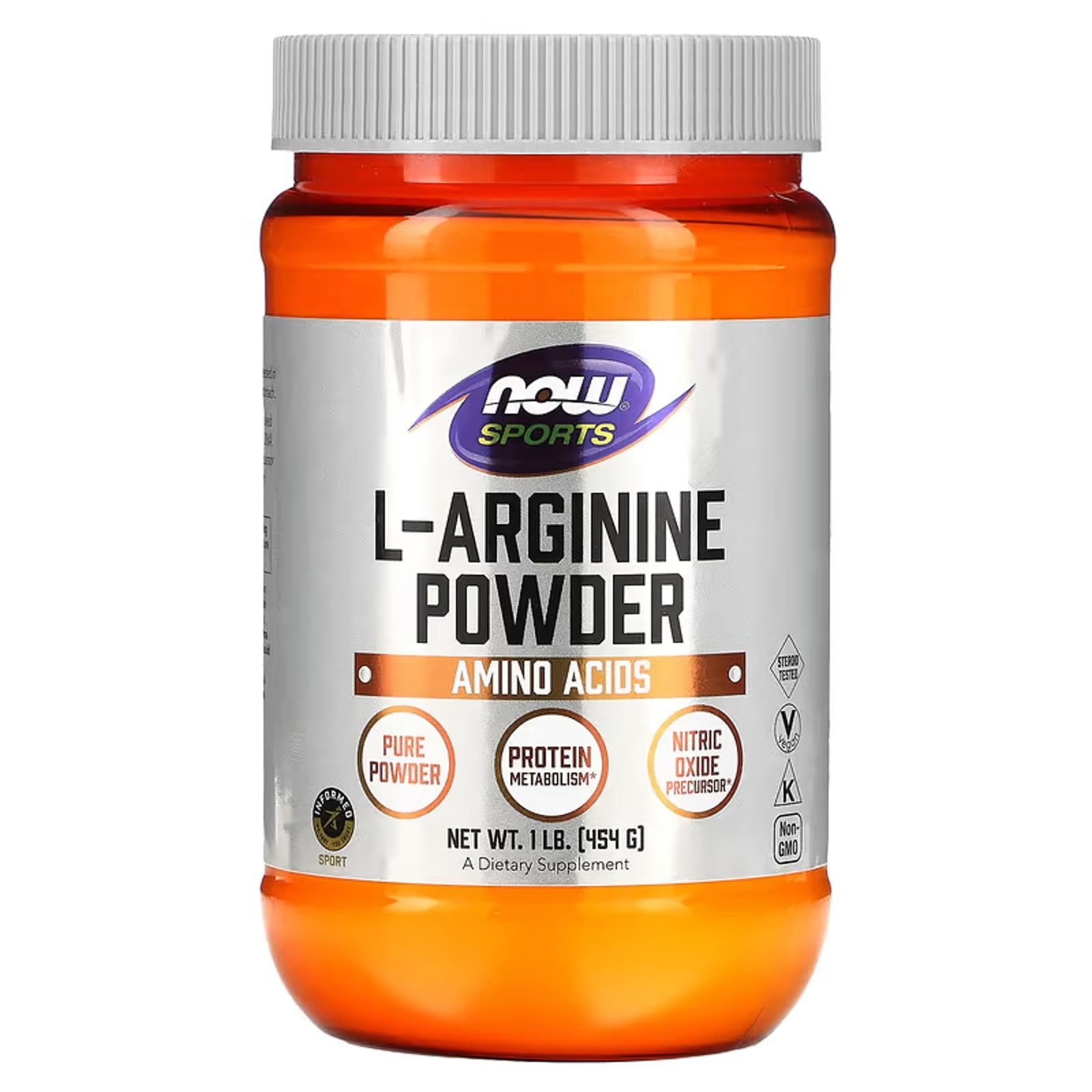 Układ Krążenia Now Foods L-Arginine 454g