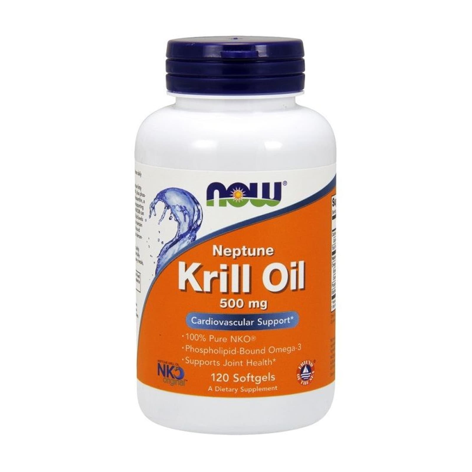 Zdrowe Tłuszcze Now Foods Kril Oil 500mg 120softgels