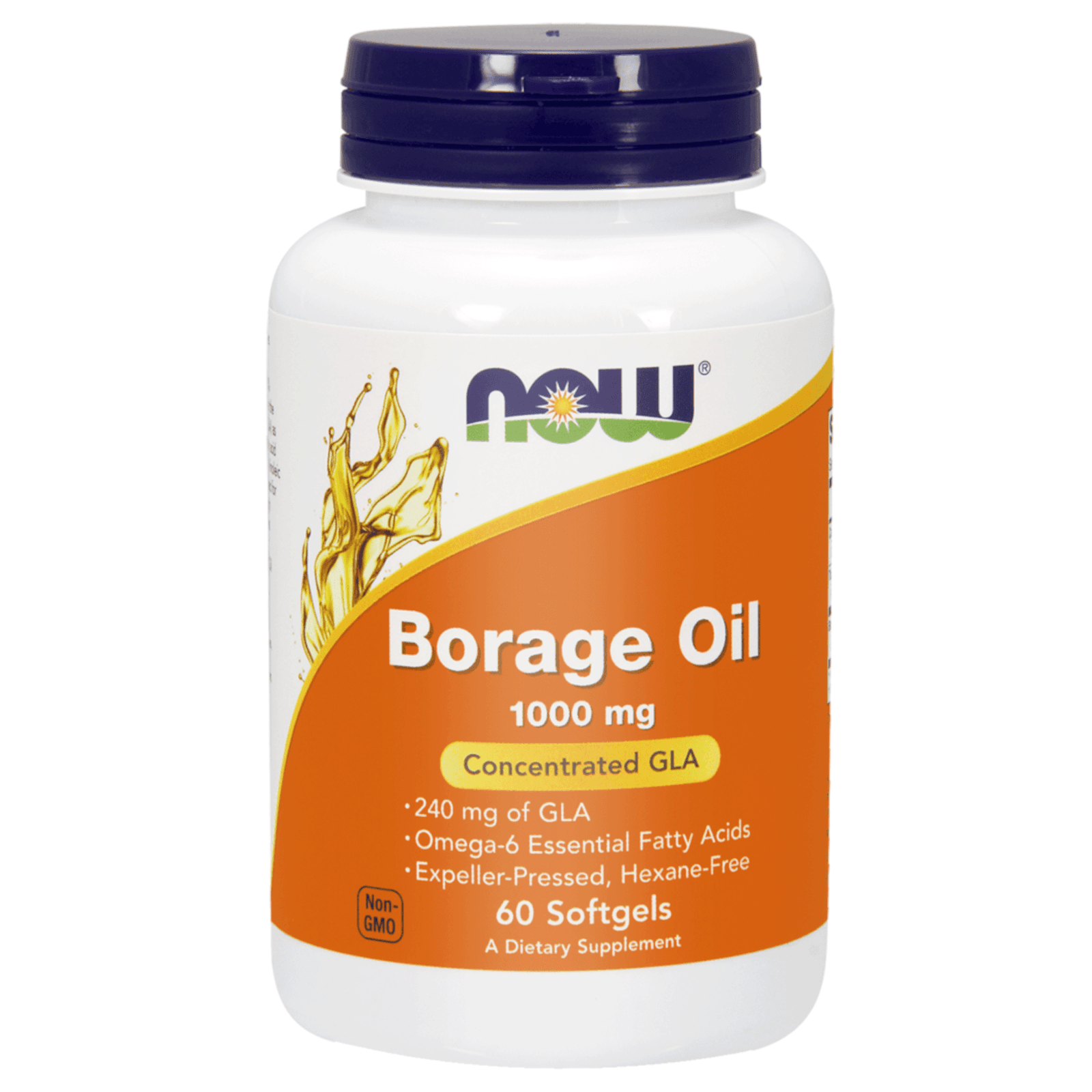 Wsparcie Odporności Now Foods Borage Oil 1000mg 60sofsgels