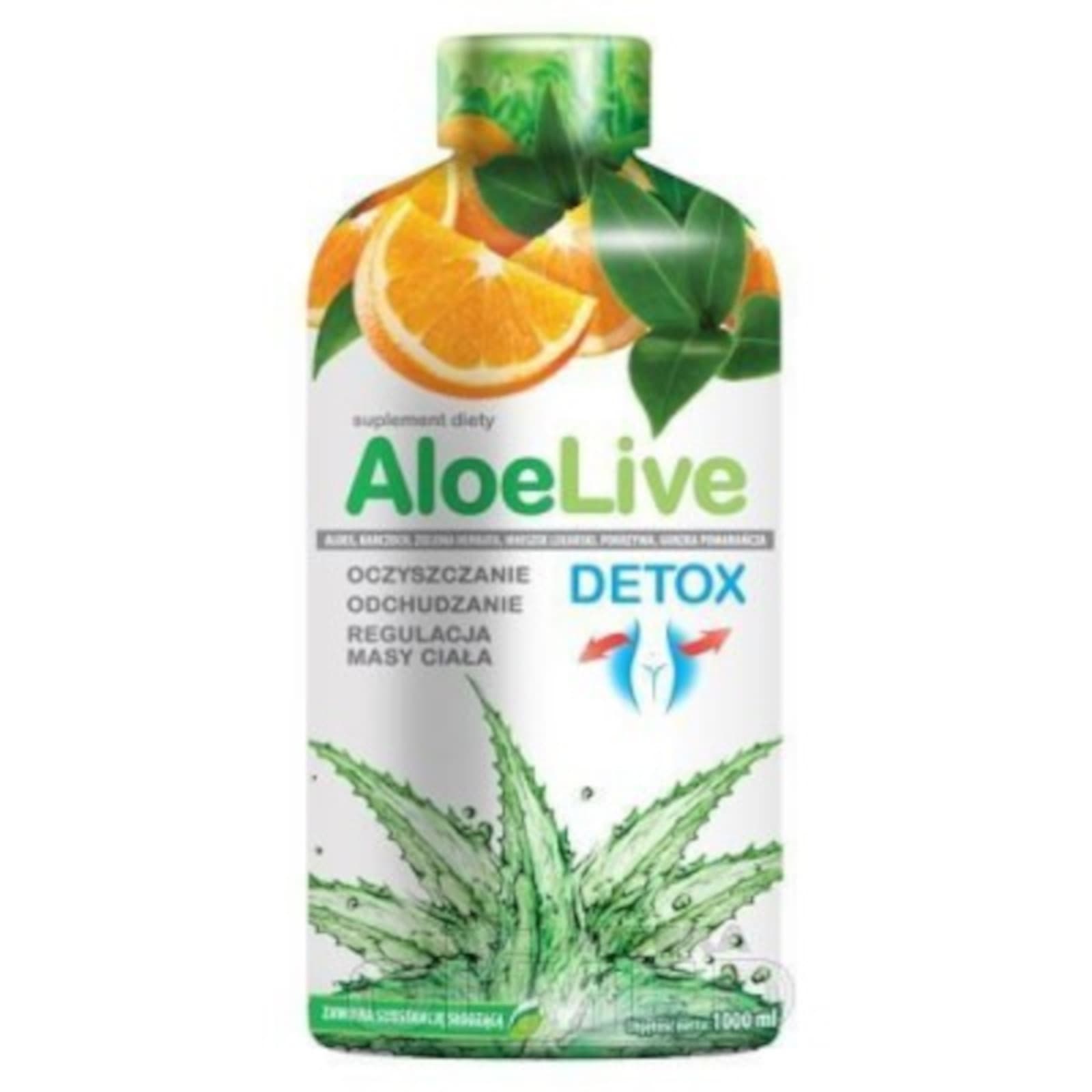 Trawienie ErbaFarm AloeVera Detox 1000ml