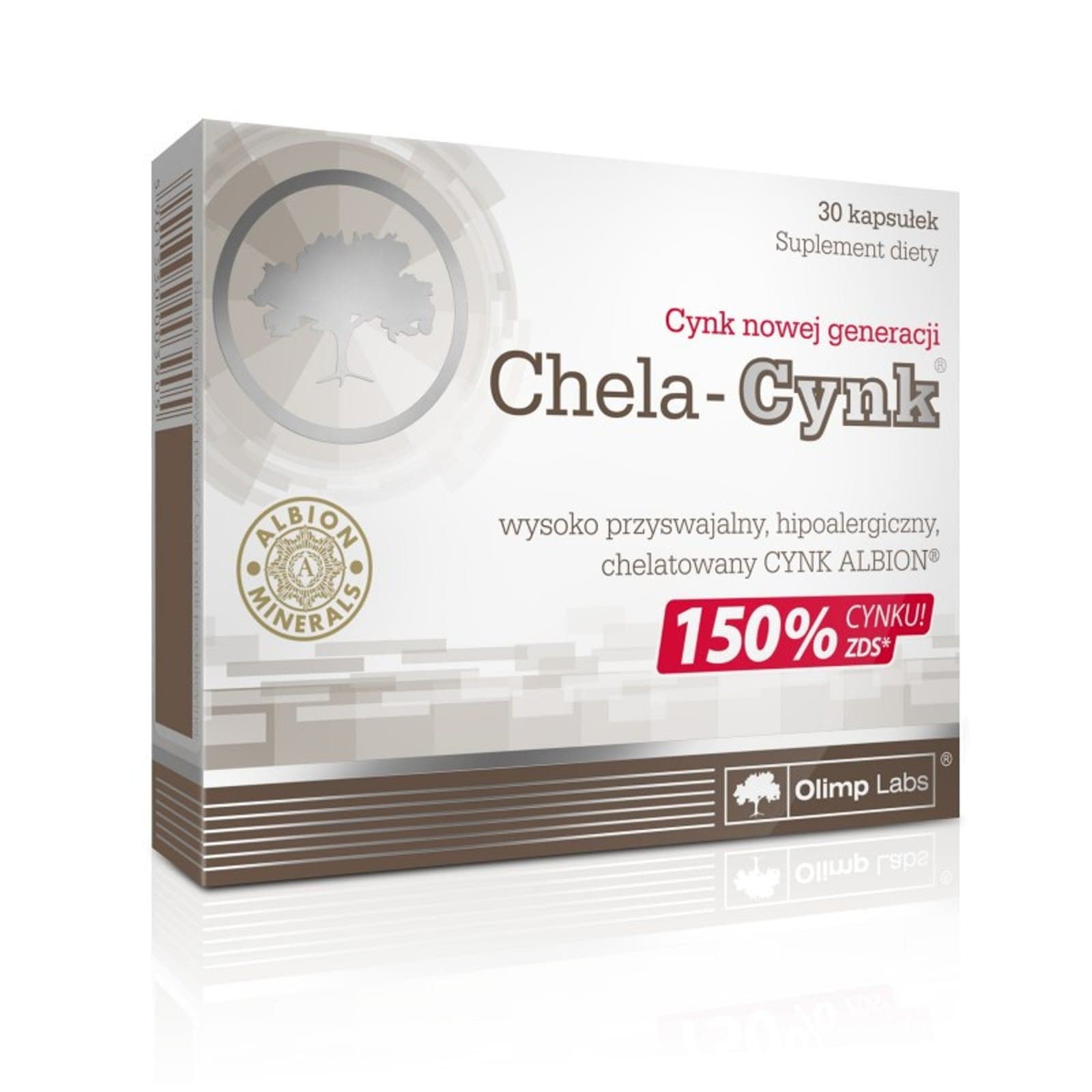 Minerały Cynk Olimp Chela-Cynk 30kaps