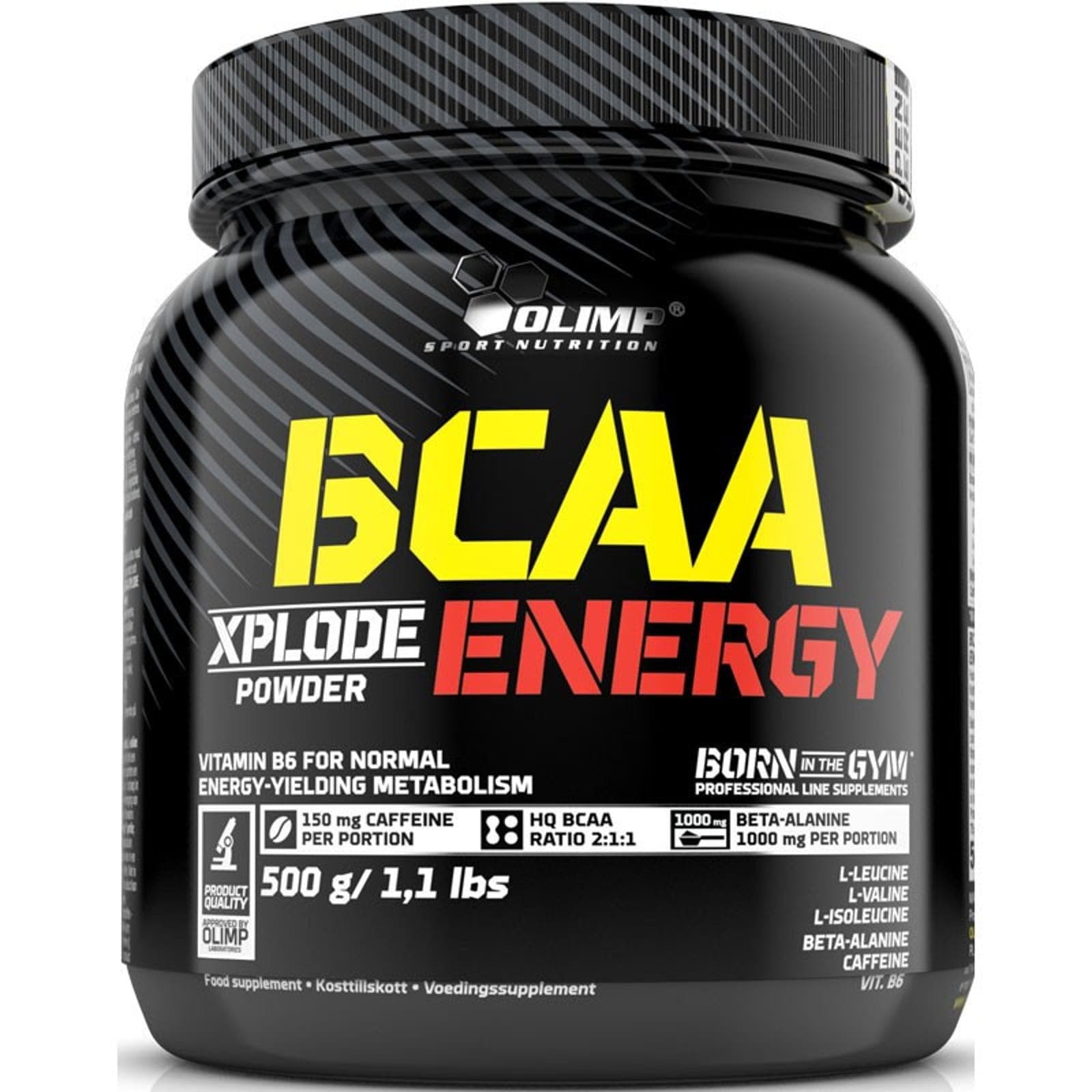 Aminokwasy BCAA Olimp BCAA Xplode Energy 500g