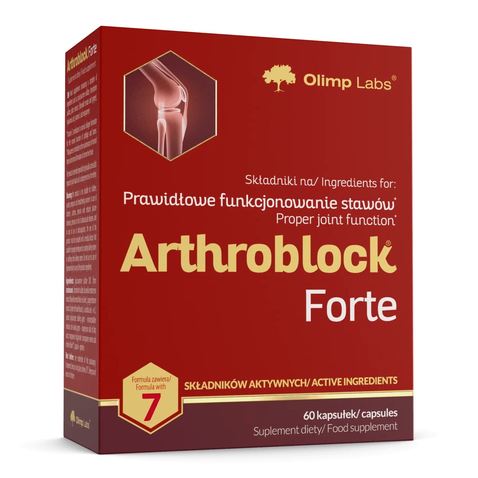 Regeneracja stawów Kompleks Olimp Arthroblock Forte 60kaps
