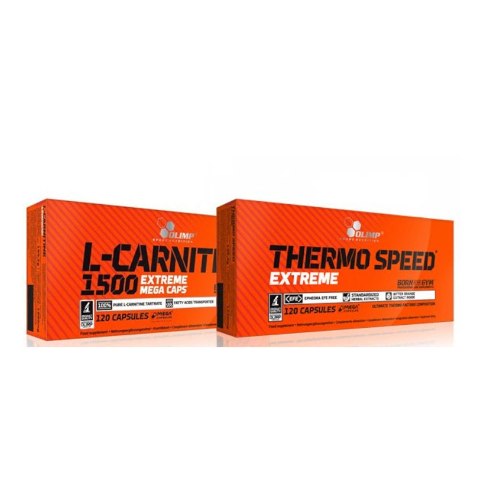 Zestaw na Redukcję Olimp Thermo Speed Extreme 120kaps + OLIMP L-Carnitine 120kaps