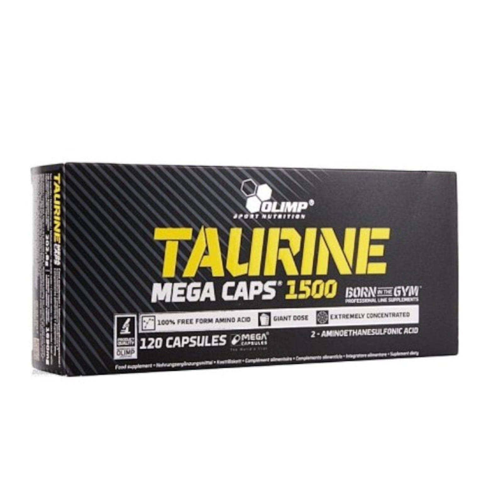 Aminokwasy Tauryna Olimp Taurine 1500 120kaps